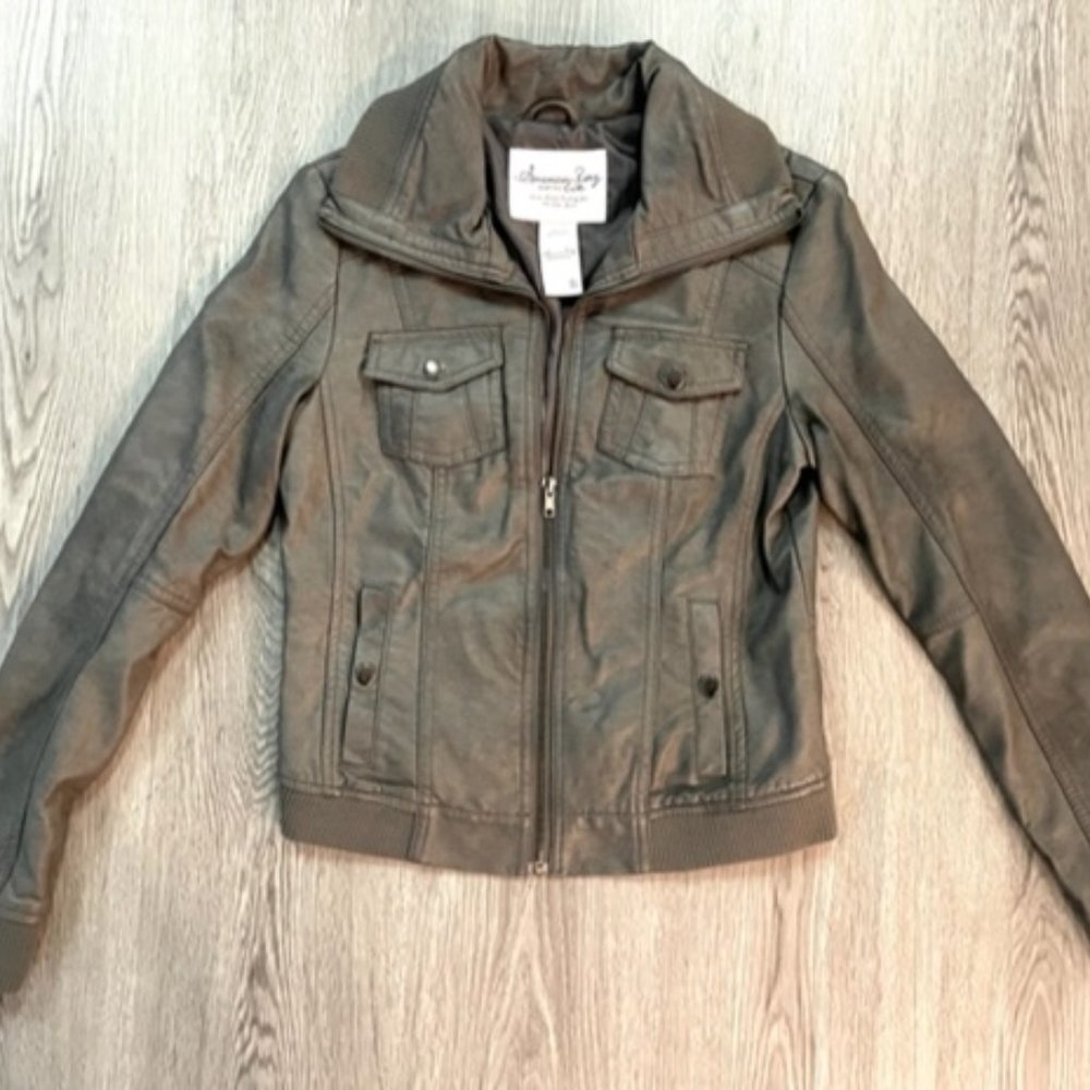 Gray Bomber Jacket
